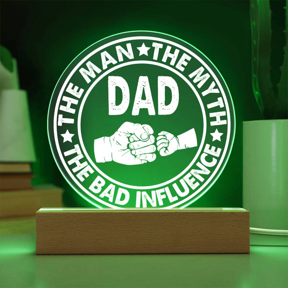 Dad Gift-The Man Acrylic Plaque