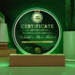 Dad Gift-The Best Father Acrylic Plaque