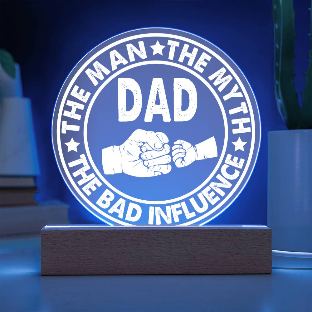 Dad Gift-The Man Acrylic Plaque