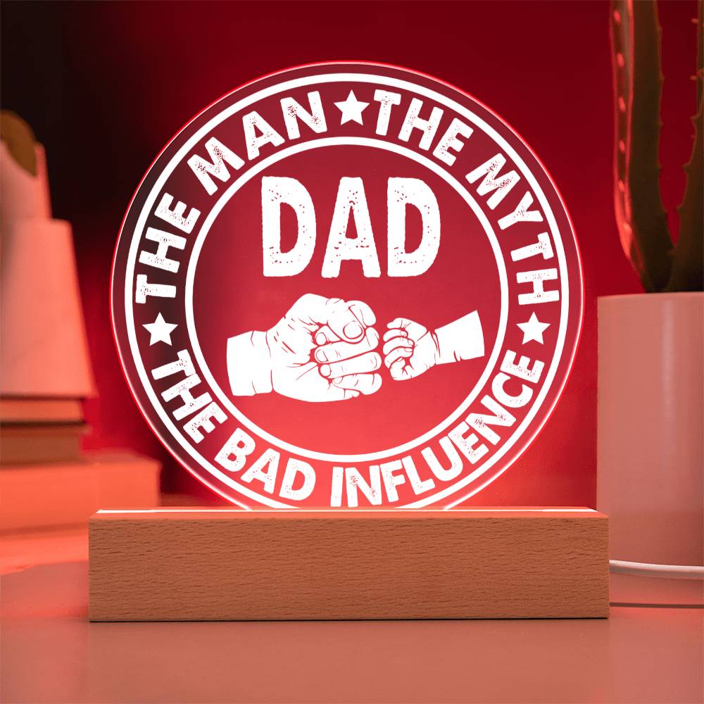 Dad Gift-The Man Acrylic Plaque