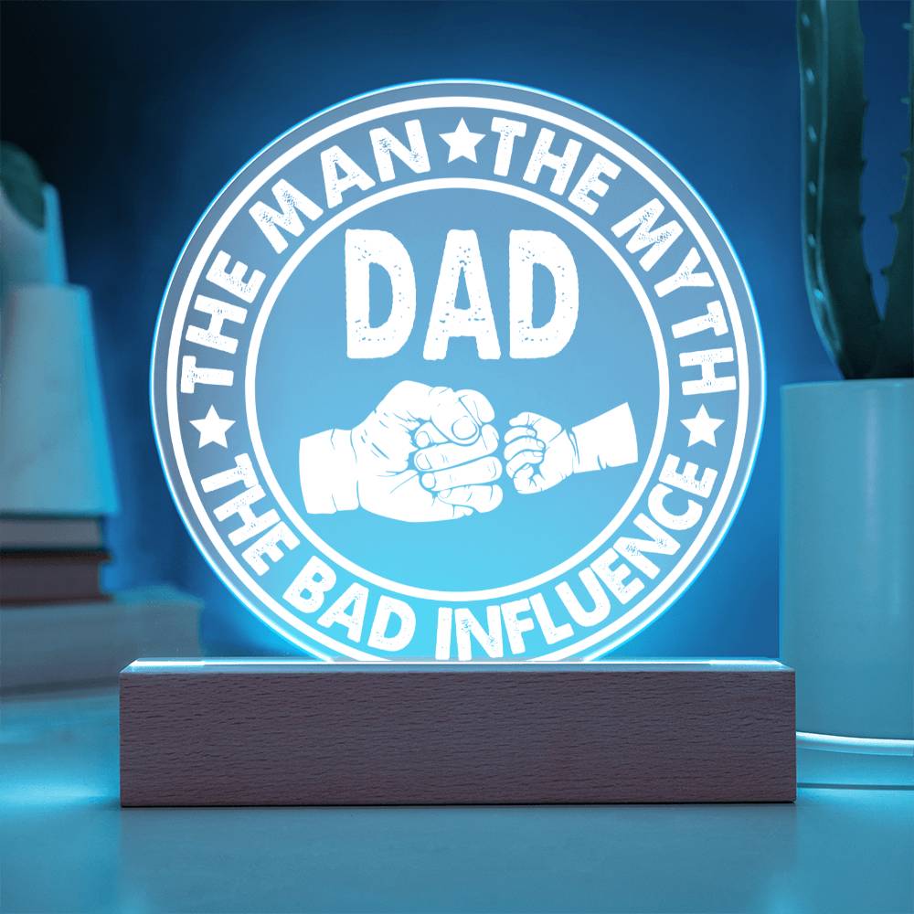 Dad Gift-The Man Acrylic Plaque