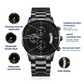 Best Man Gift - All Your Support - Metal Chronograph Watch