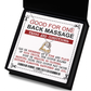 Wife Gift - Heart Love Necklace - Back Massage Coupon